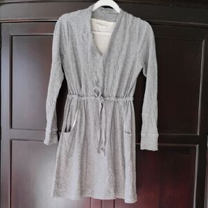 Gray Long Sleeve Women's Dress